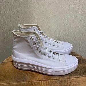 Converse Chuck Taylor All Star Move Platform Canvas Sneakers Women sz 9